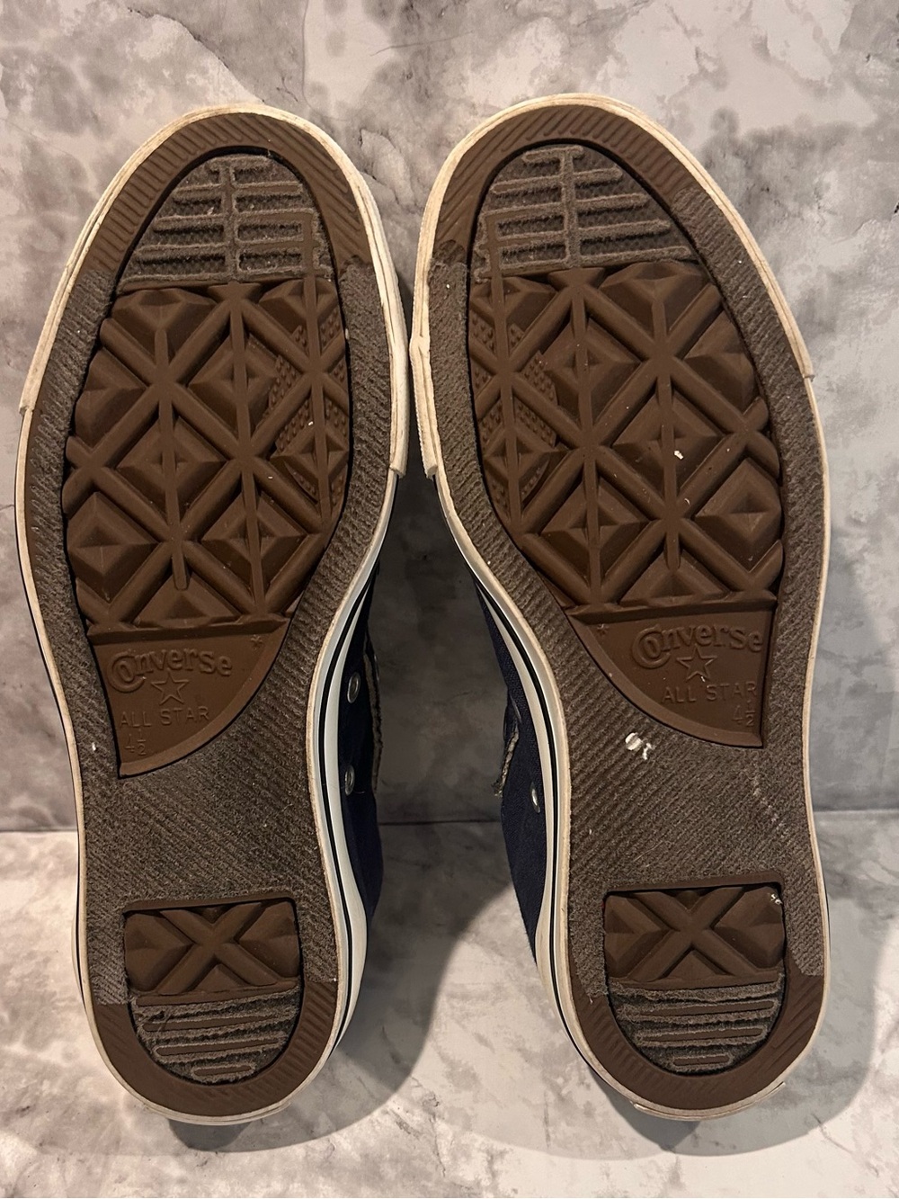 Converse Navy Low-Top Slip-On Canvas Sneakers - Picture 4 of 5
